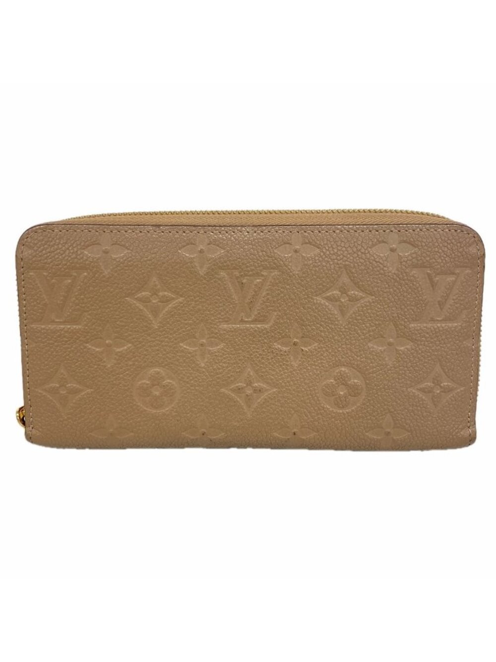 Louis Vuitton Wallet Monogram Empreinte Zippy Tourterelle